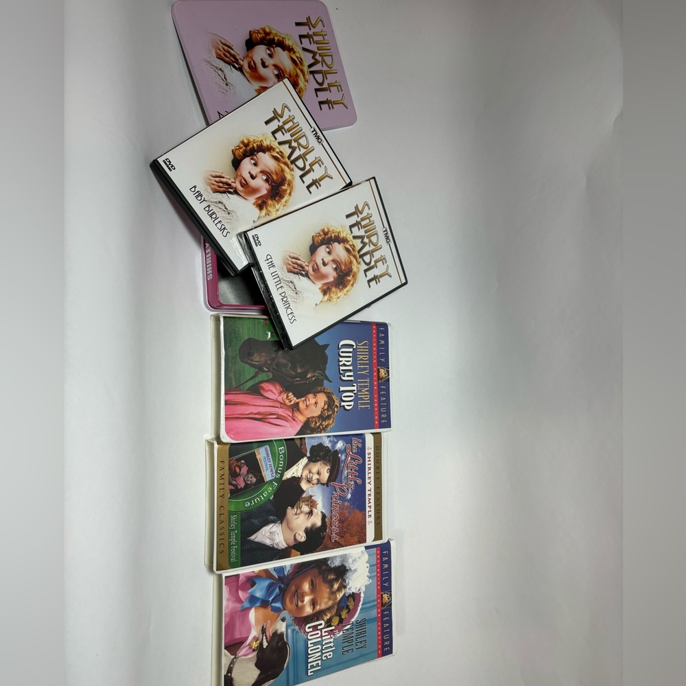 Shirley Temple VHS Tapes